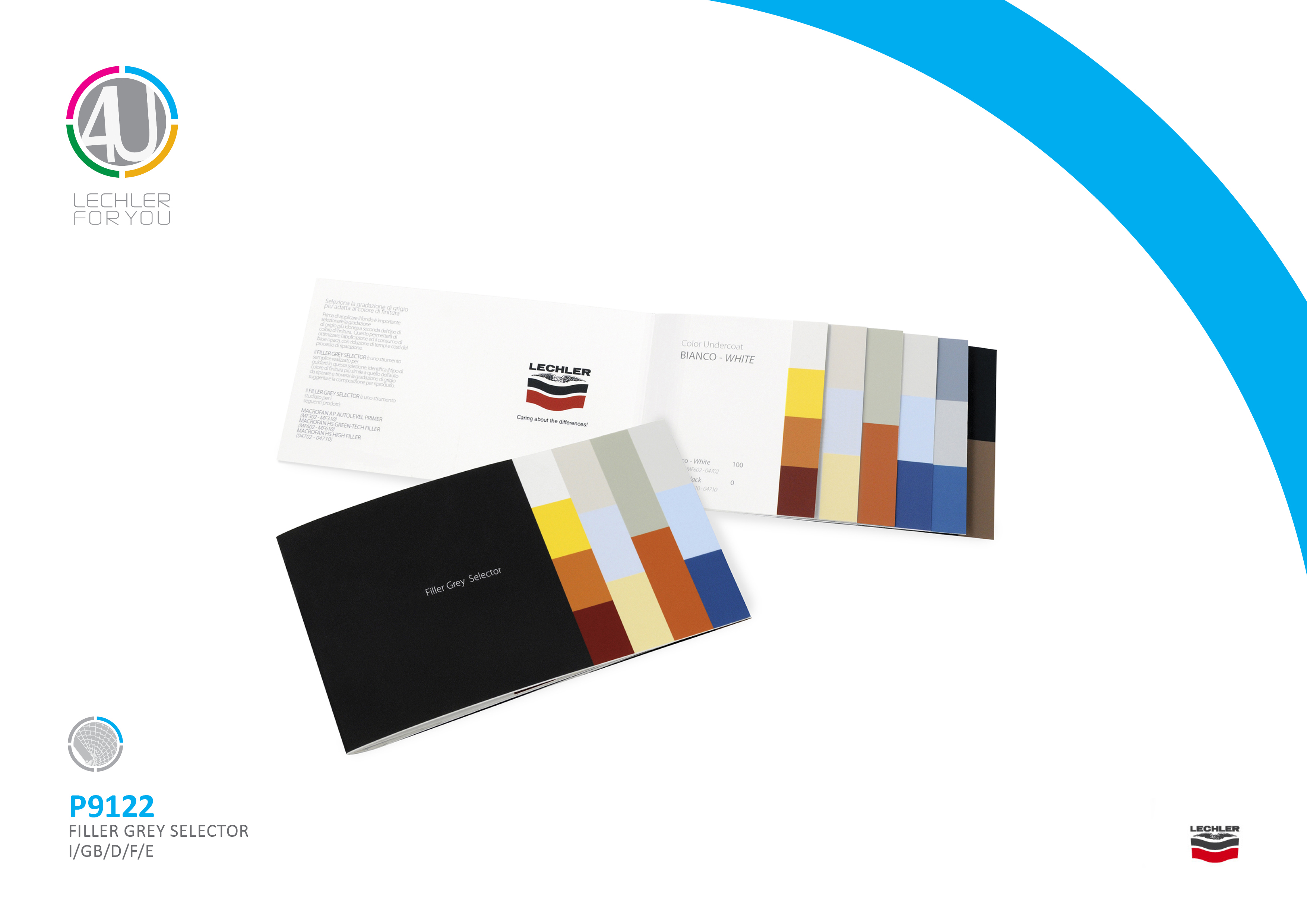 P9122 Filler Škála Farieb