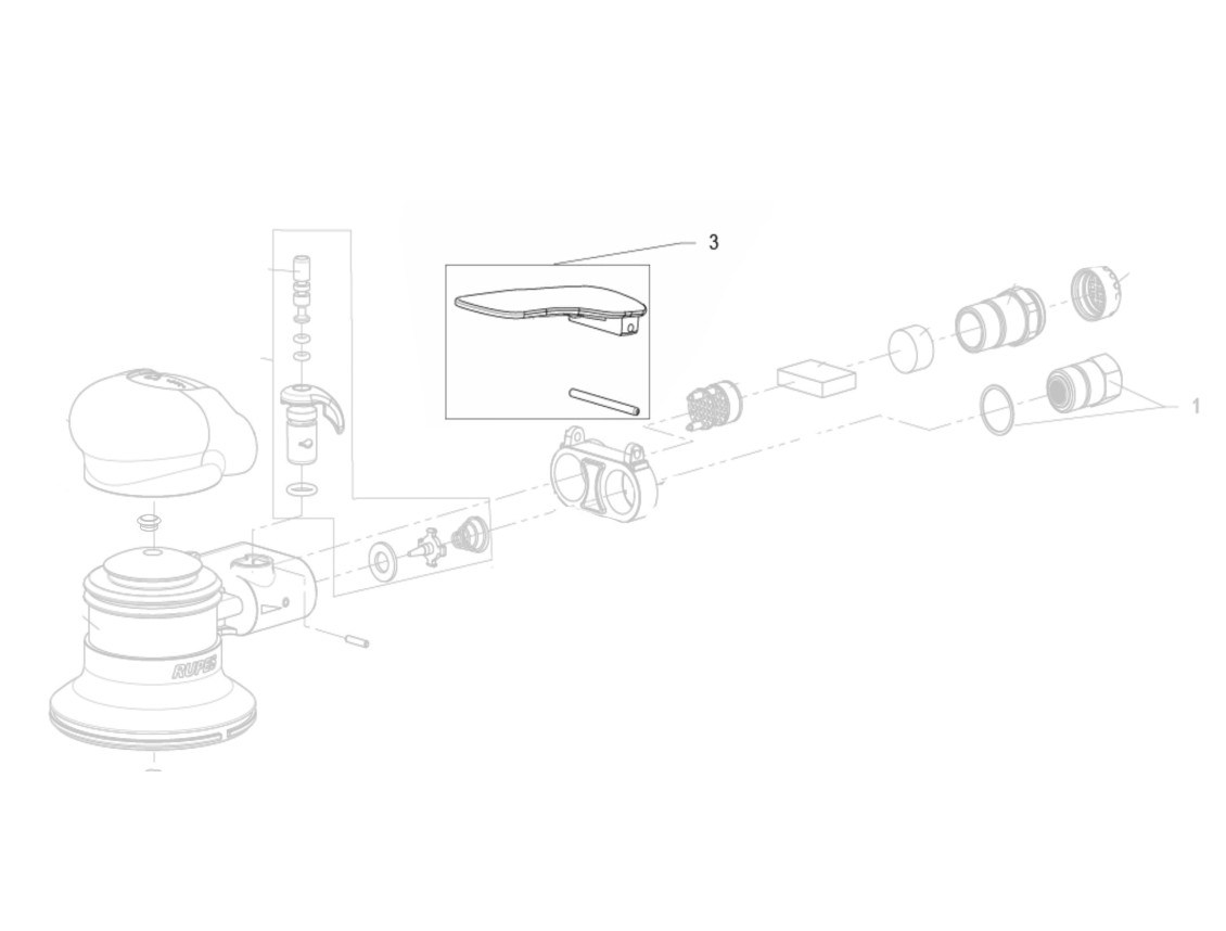 Prepínač páky 9 mm