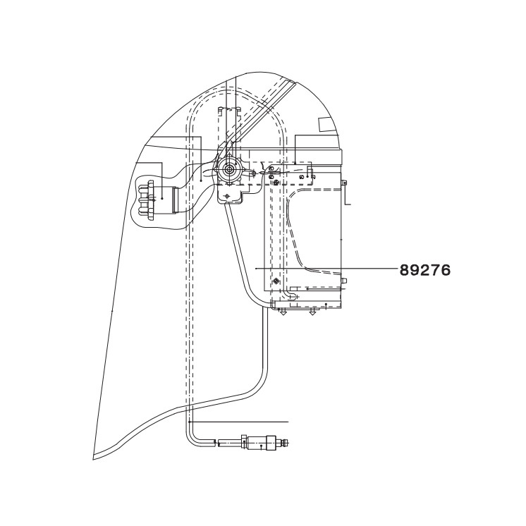Rám nosiča pre Air Vision 2000