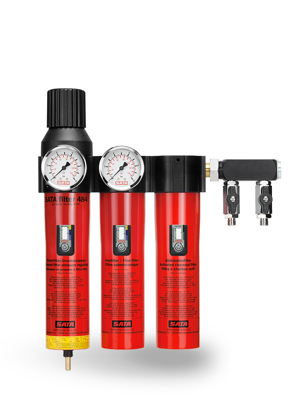 Filter 484 Triple-Stage S - Montáž na stenu