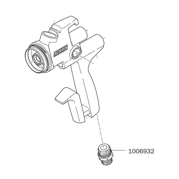 Vzduchová spojka pre 5000 B