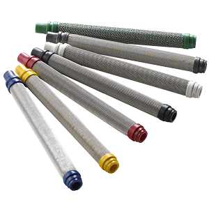 Striekacia pištoľ s filtrom