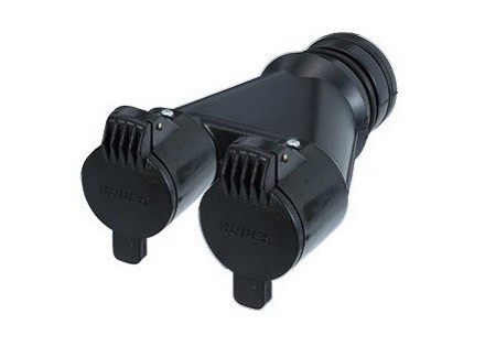 Y-Konektor S 2 Klapkovými Ventilmi Pre Vysávač Ks260