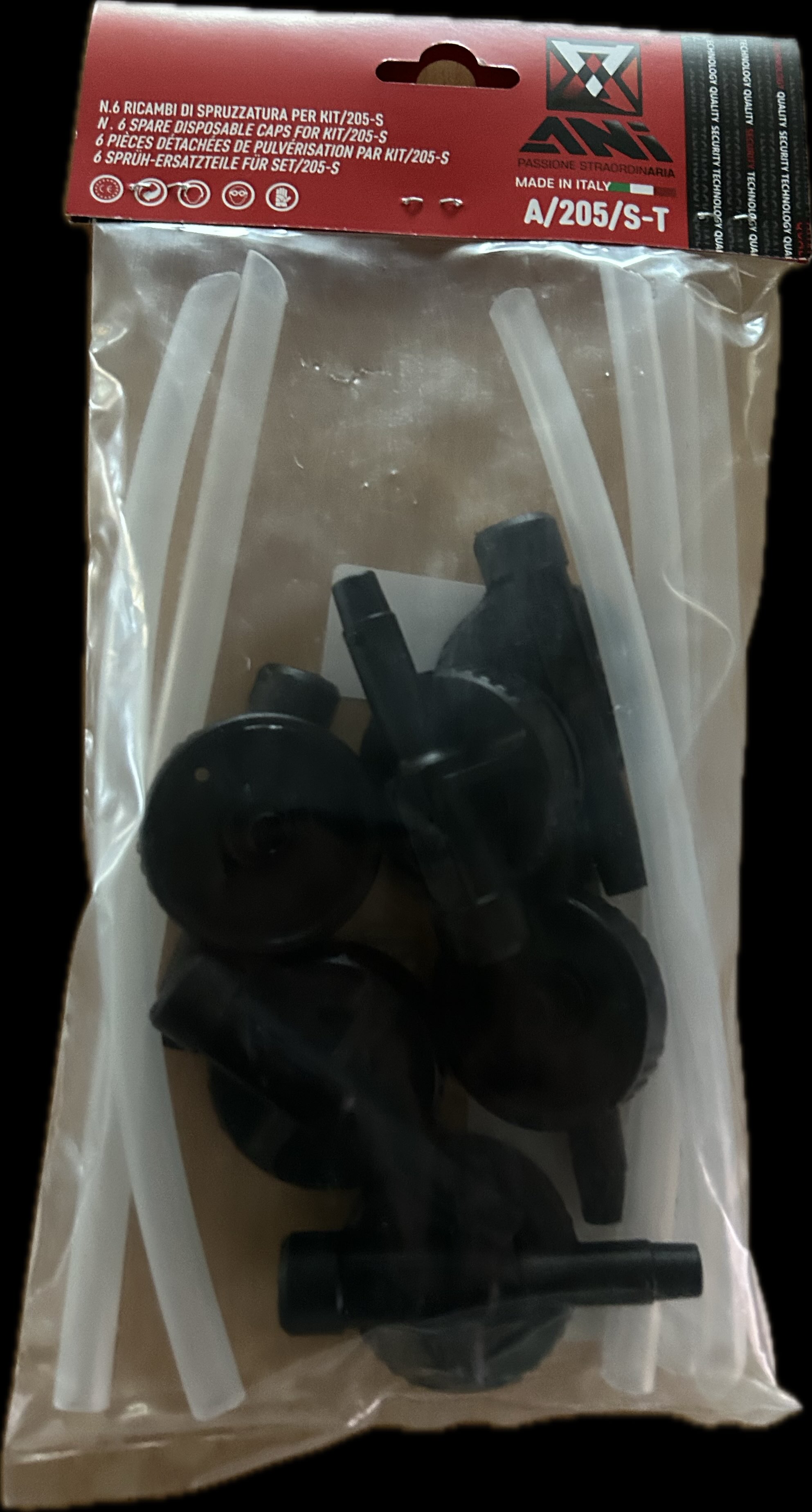 Súprava trysiek a hadíc A205/R