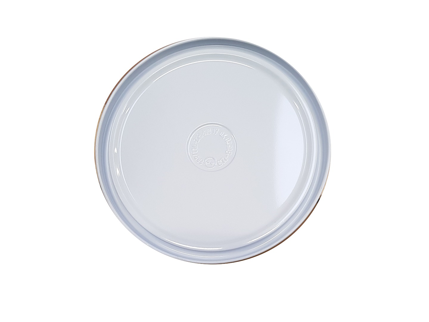 Plechový kryt na 3L a 5L plechovku Biela/Lesklá