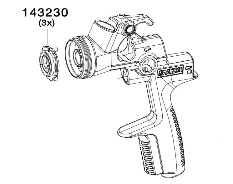 Rozdeľovacia príruba 143230