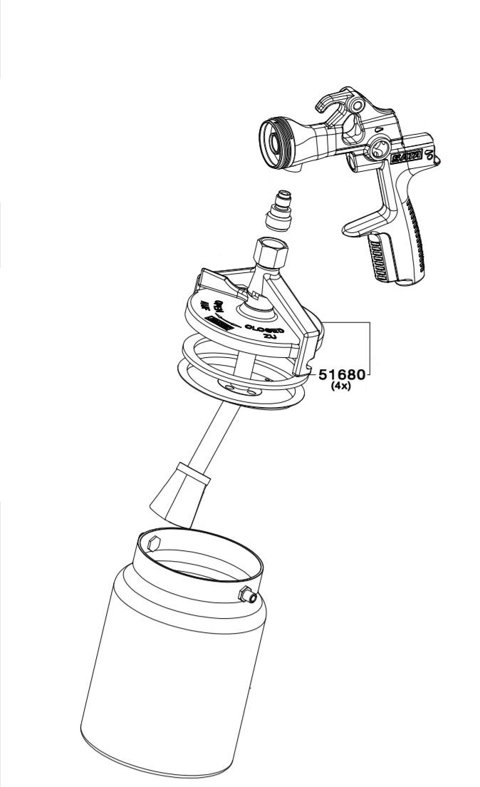 Těsnící kroužek 51680
