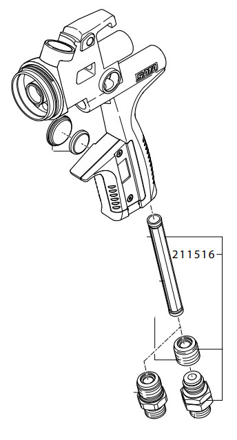 Držiak tesnenia s rukávom a otočným kĺbom 211516